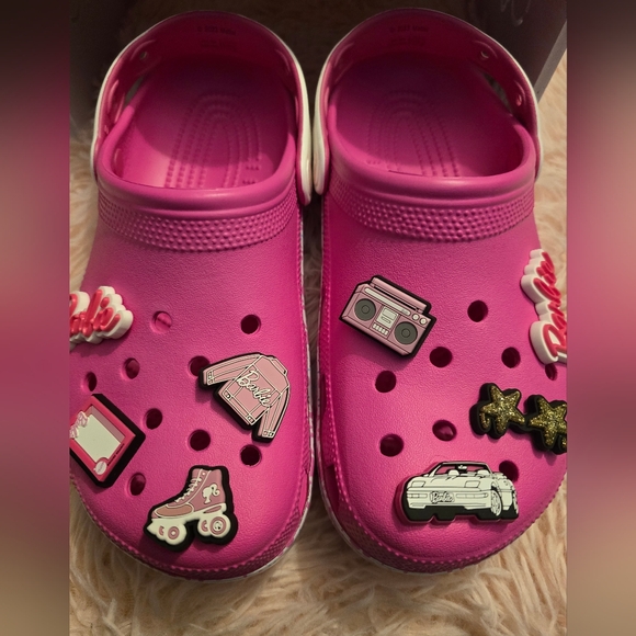 Barbie Crocs Women's size 9 Like New, never worn! - Picture 7 of 15